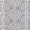 1 Yard Les Touches Blue Printed Cotton Fabric Softened for Upholstery and Decorative Projects